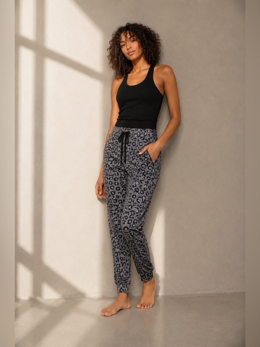 🐆 Monrow Movement Leopard Joggers NWT Multiple Sizes Lounge